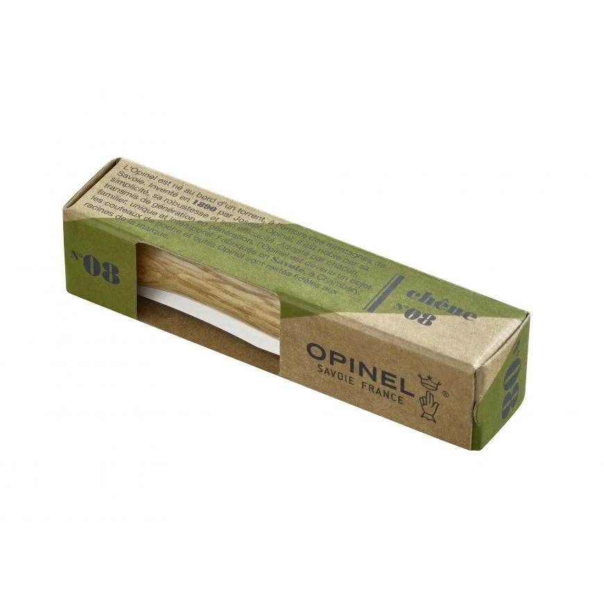 Opinel Trekking Knife Stainless Steel Oak 2 Opinel Trekking Knife Stainless Steel Oak - Image 2