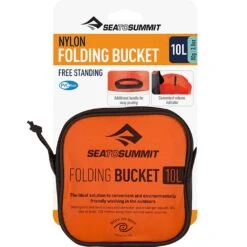 Sea To Summit Folding Bucket 10L 7 Sea To Summit Folding Bucket 10L -AU Camping Equipment Sales 2024 AFB10 NylonFoldingBucket 10L Packaging