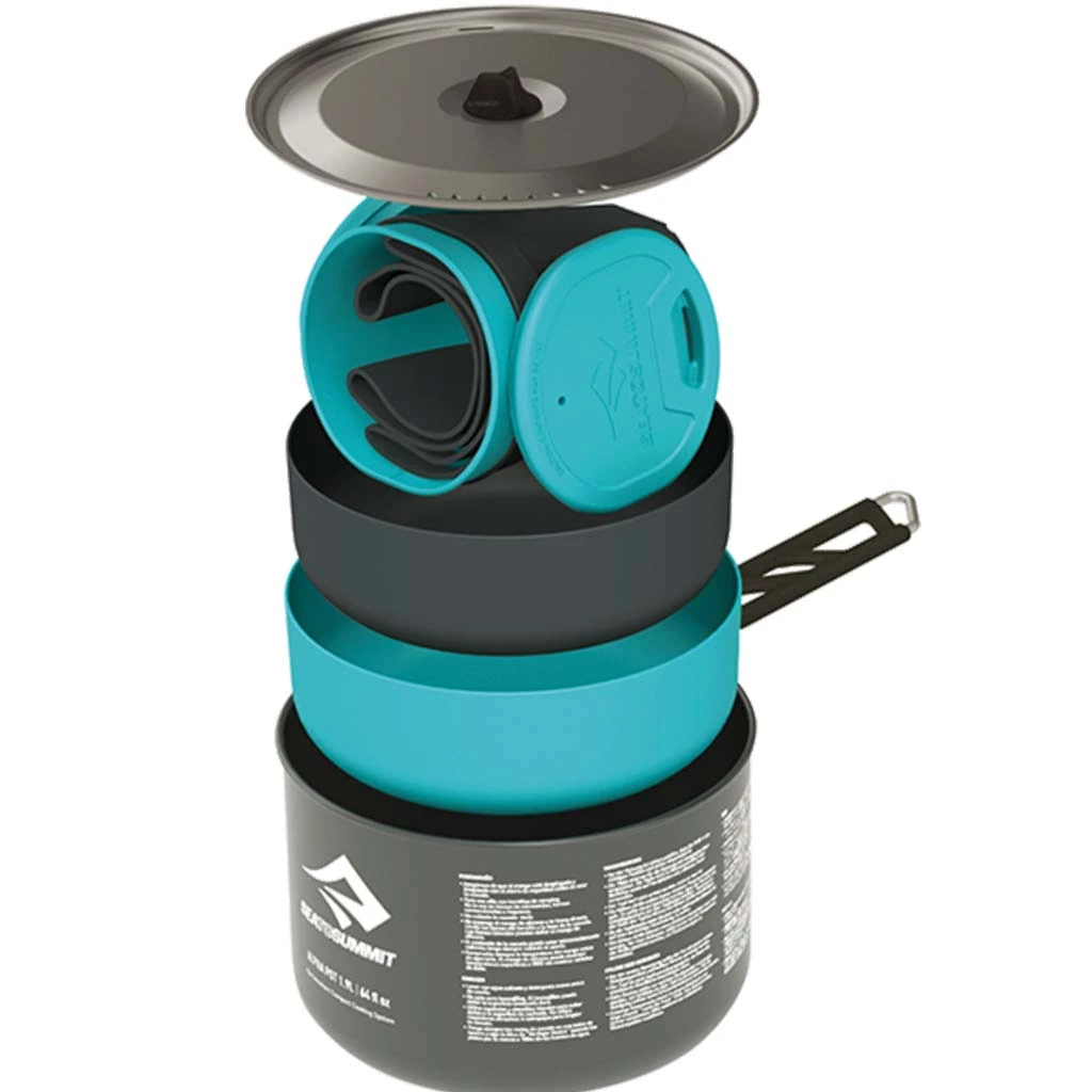 Sea To Summit Alpha 1 Pot Cook Set 2.1 1 Sea To Summit Alpha 1 Pot Cook Set 2.1