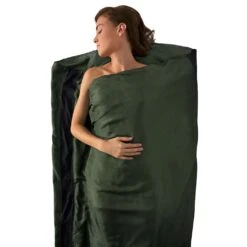 Sea To Summit Silk Liner Stretch 8 Sea To Summit Silk Liner Stretch -AU Camping Equipment Sales 2024 ASILKCSLONGEG SilkLiner Long EucalyptusGreen 01