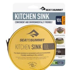 Sea To Summit Kitchen Sink W/Handle 10 Litre -AU Camping Equipment Sales 2024 ASINK10 KitchenSink 10L Packaging 01