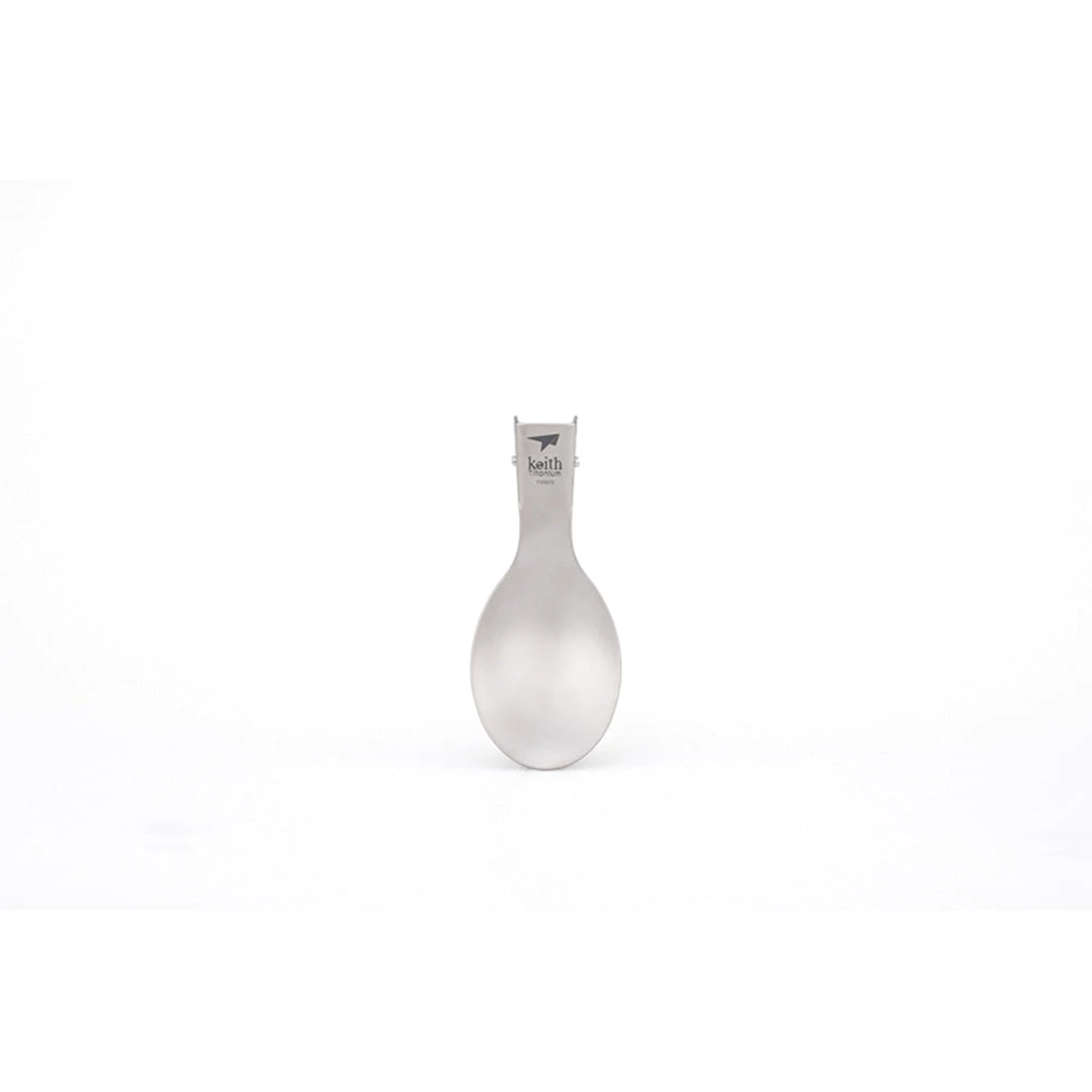 Folding Titanium Spoon - 5302 2 Folding Titanium Spoon - 5302 - Image 2