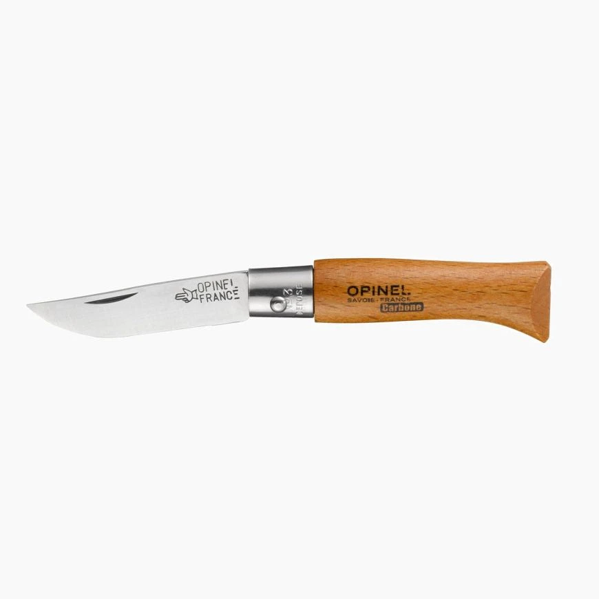 Opinel Carbon Steel Folding Knife 4 Opinel Carbon Steel Folding Knife - Image 4