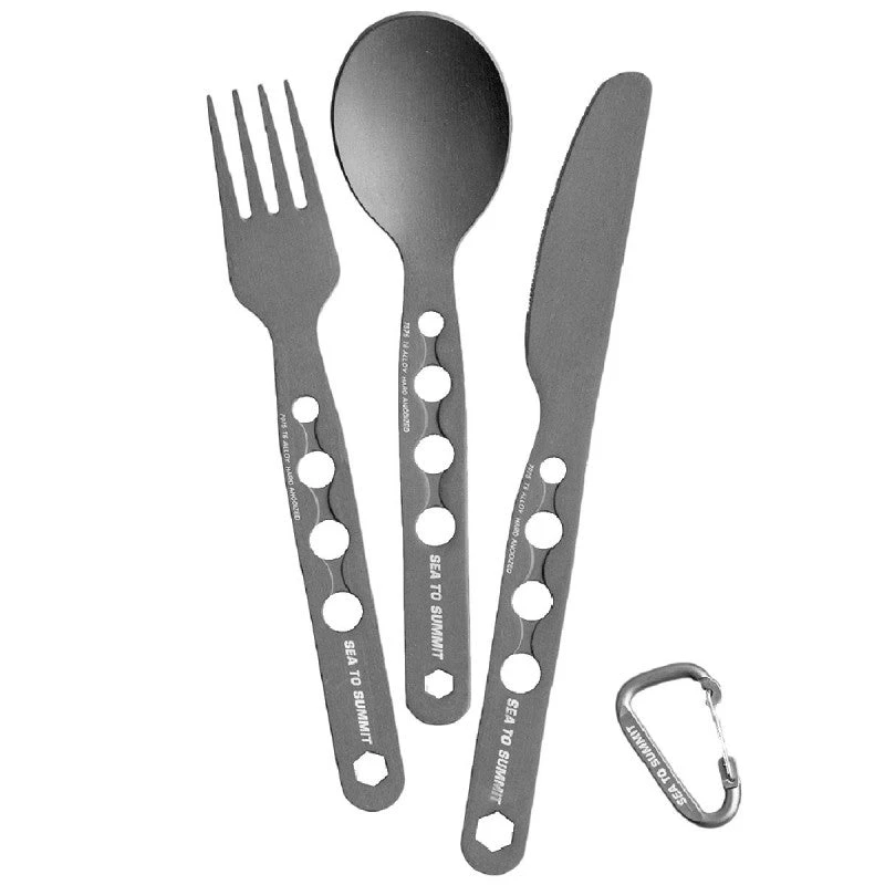 Sea To Summit Alpha Set 3Pc Cutlery Kfs 2 Sea To Summit Alpha Set 3Pc Cutlery Kfs - Image 2