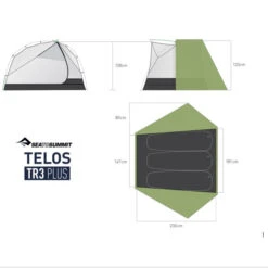 Sea To Summit Telos TR3 Plus Tent -AU Camping Equipment Sales 2024 TELOS TR3 PLUS.2