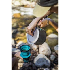 Sea To Summit X-Brew Coffee Dripper 9 Sea To Summit X-Brew Coffee Dripper -AU Camping Equipment Sales 2024 X BREW ON CUP POURING