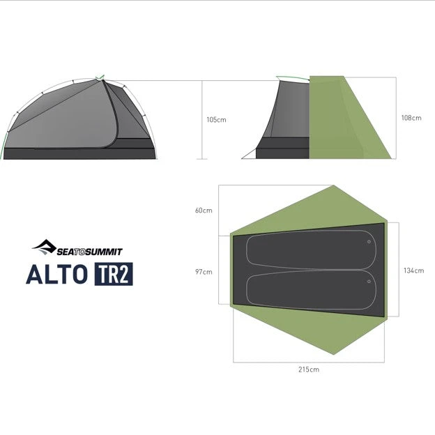 Sea To Summit Alto TR2 Tent 12 Sea To Summit Alto TR2 Tent - Image 12