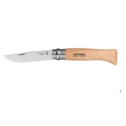 Opinel Trekking Knife Stainless Steel #8 -AU Camping Equipment Sales 2024 opinel.no8 birch